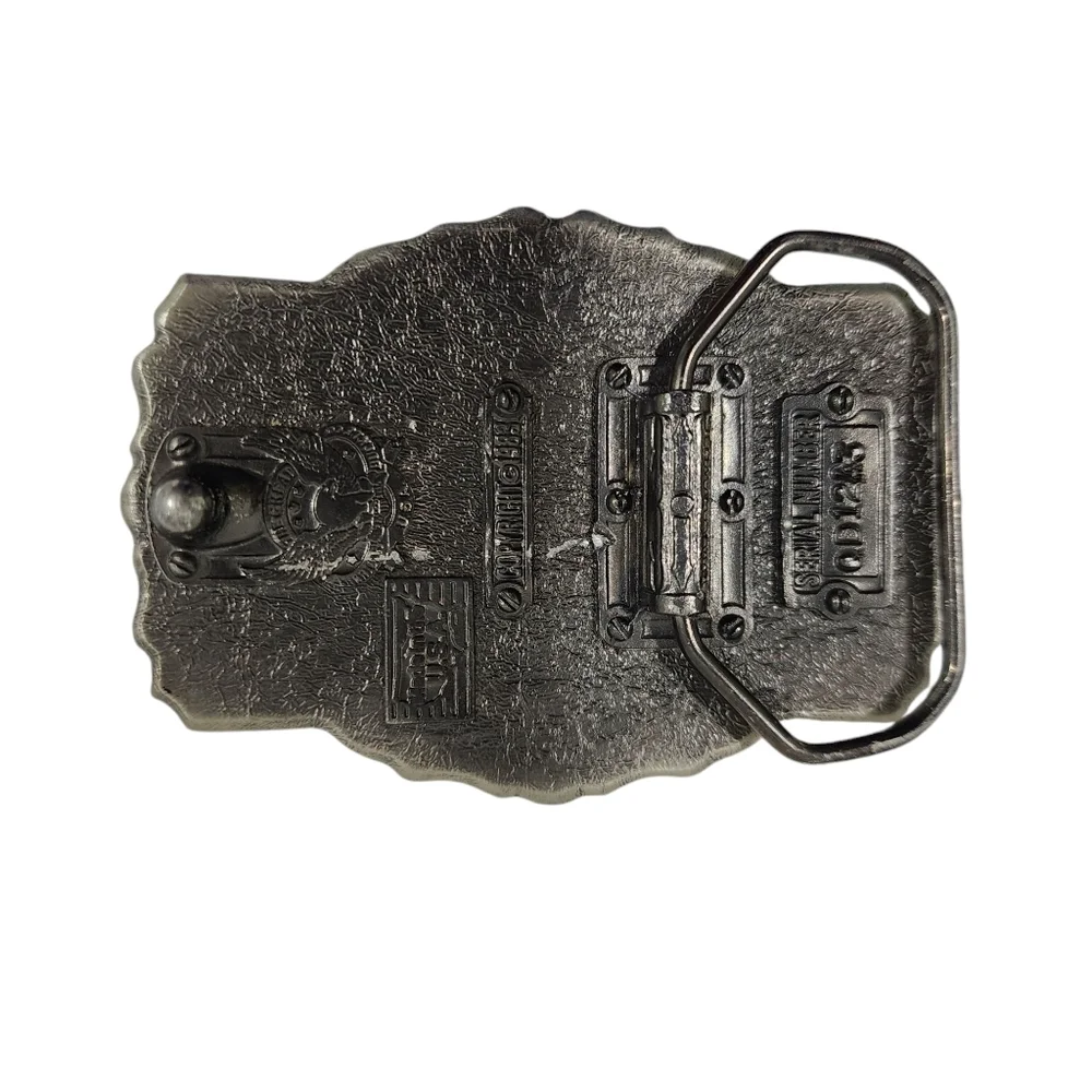 THE GREAT AMERICAN BUCKLE CO. EAGLE BELT BUCKLE